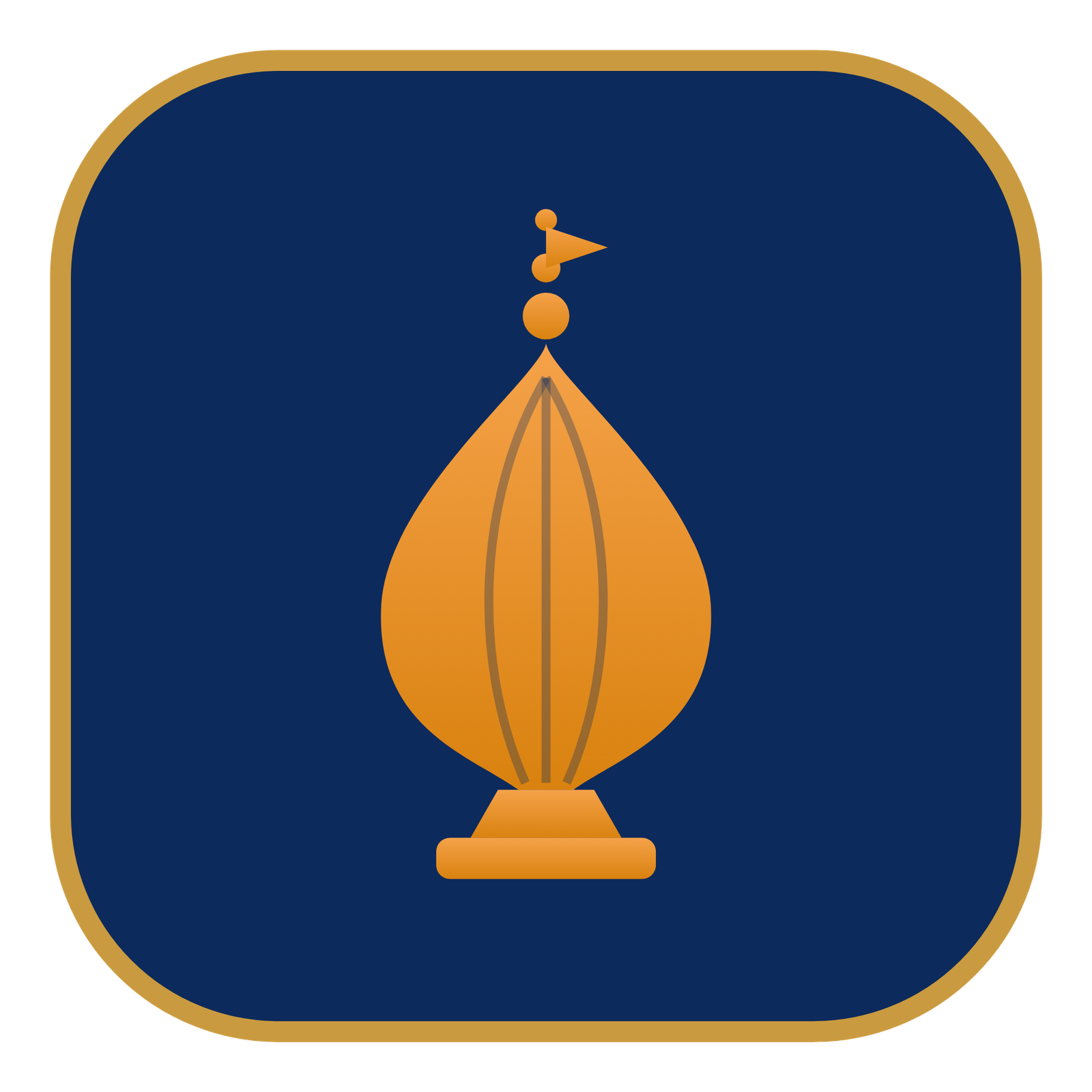Leyton Gurdwara dome emblem